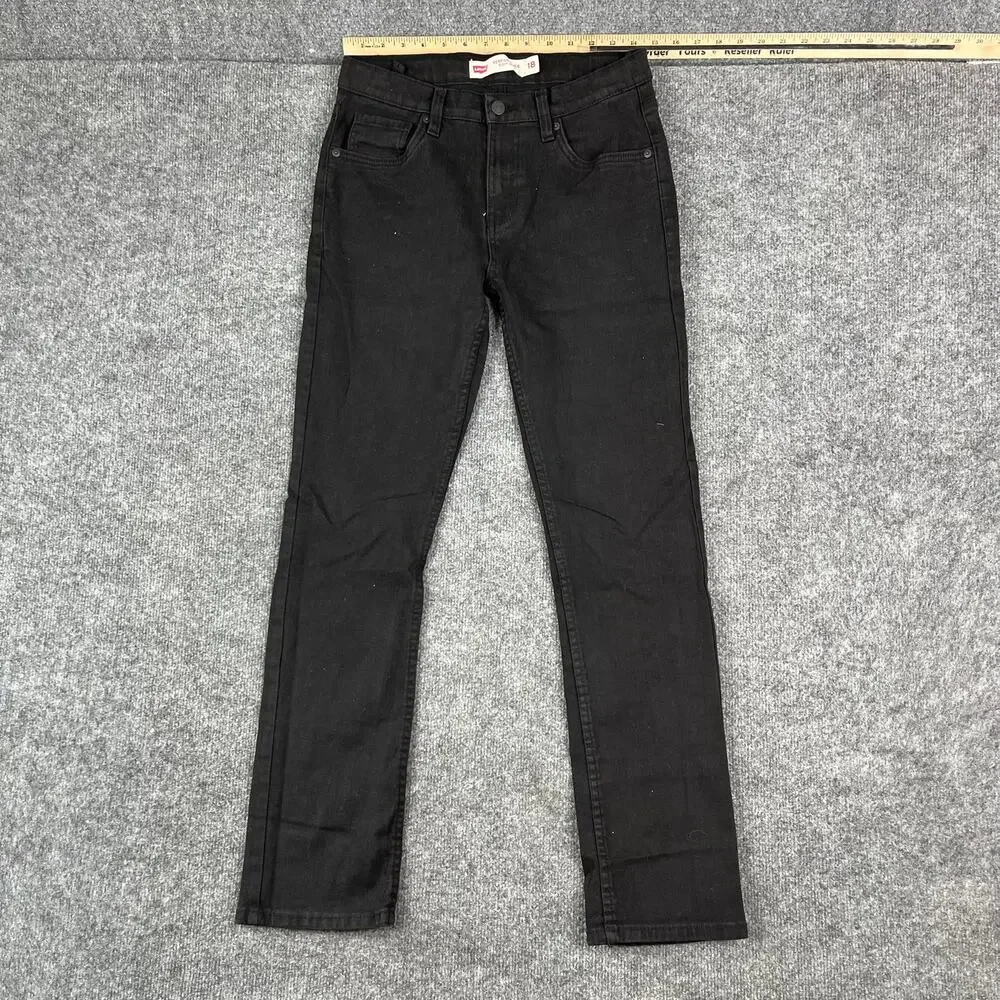 Levis Jeans Mens Size‎ 29x31 Performance 511 Black Slim Straight Stretch Pants